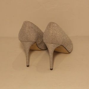 Call It Spring Womens Agrirewiel Fabric Pointed Toe Classic Pumps Silver Size 7 B